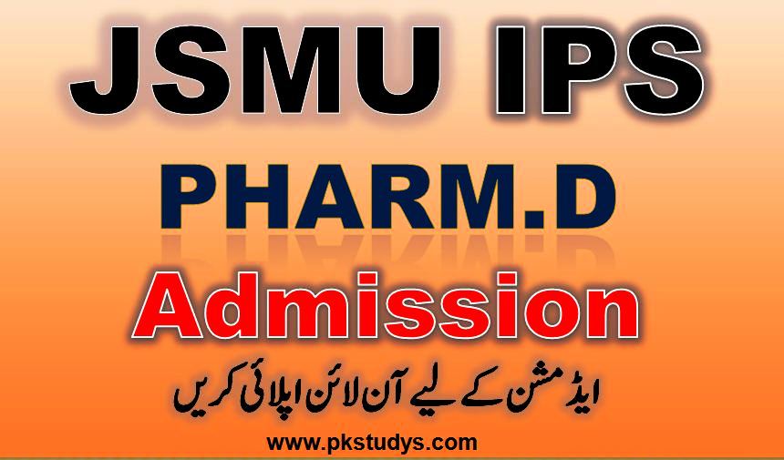 Latest Pharm.D IPS JSMU Admission Fee 2023 Apply Online