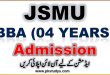 BBA 04 years programs JSMU IHBM Admission 2023 Apply Online