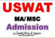 University of Swat MA MSC Admission 2023 Spring Semester