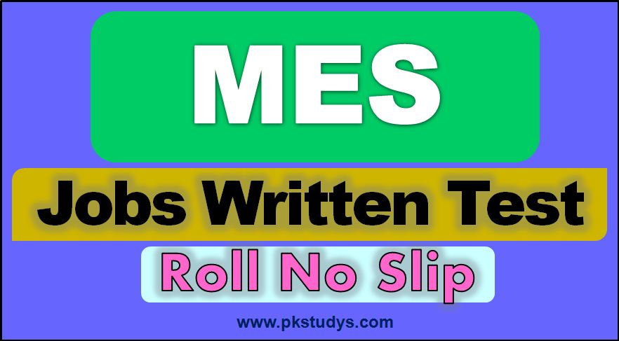 Download Military Engineering Services MES Roll No Slip 2022