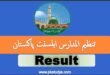 Download Tanzeem ul Madaris Ahle Sunnat Pakistan Result 2023