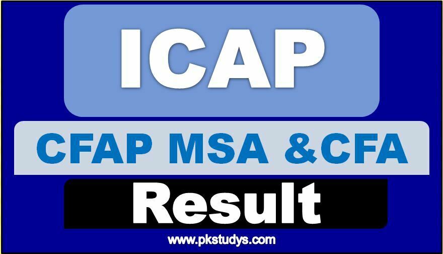 Check Online ICAP Pakistan Result 2022 Autumn & Spring 