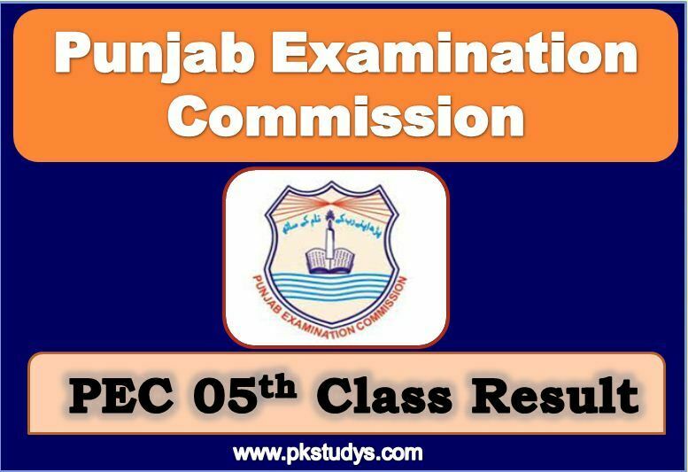 Download Online PEC 05th Class Annual Result 2022 All Boards