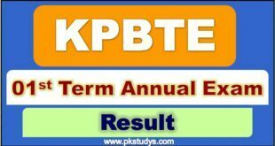 Download Online KPBTE DIT Result 2022 Annual 01st Term Examination