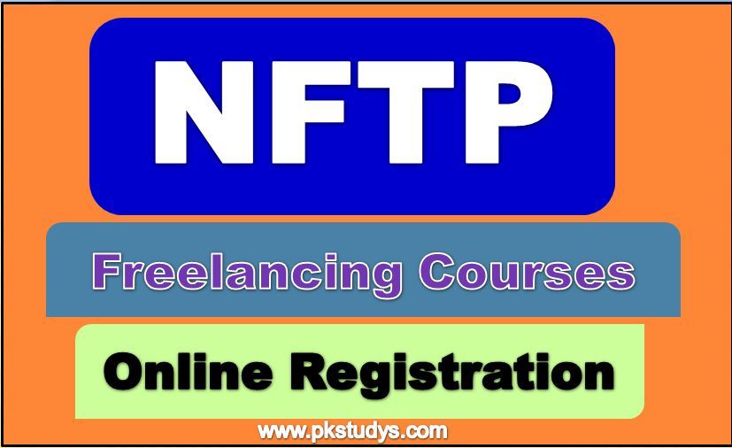 Apply Online NFTP Registration 2022 Freelancing Courses 