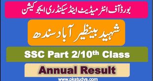 Download Online BISE SBA SSC Part II Result 2022 Class 10